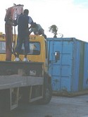 verplaatsen van containers, foto 2